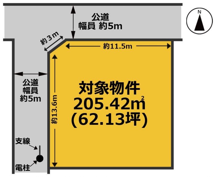 津市大谷町の土地を受託しました(^^♪