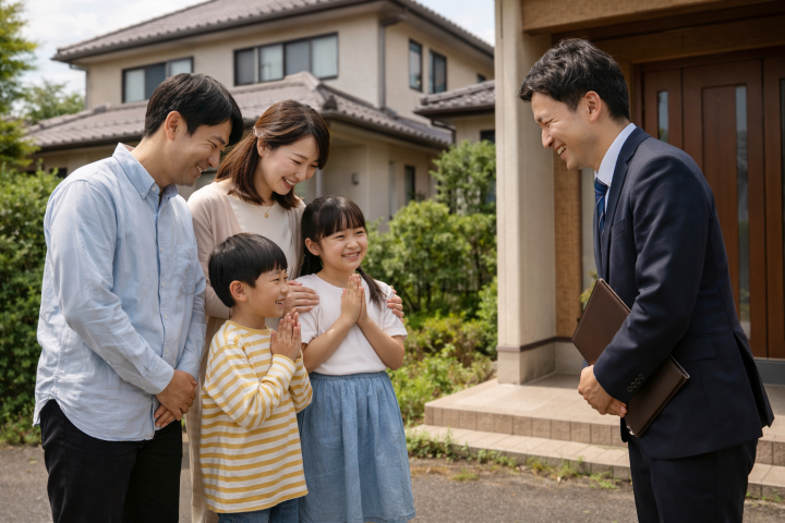 家族4人、はじめてのマイホーム購入体験談